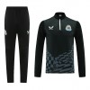 Sudadera De Entrenamiento Newcastle United Cremallera De Cuarto 23-24 Negra - Hombre